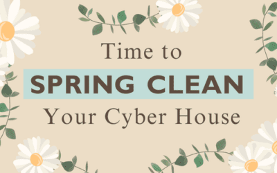 Spring Clean Your Cyber House